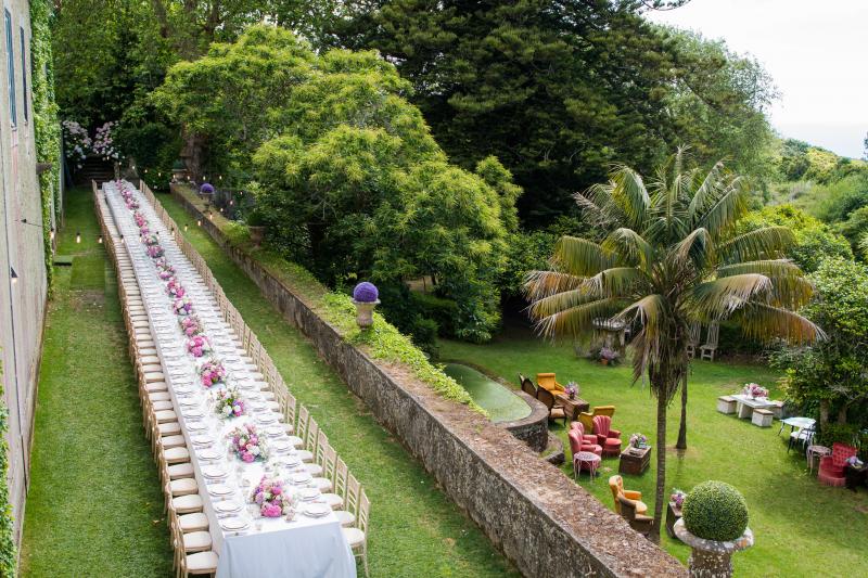 Outdoor Wedding Reception